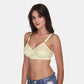 Like-Me Chicken Embroidery Cotton Pad less Wire free Full coverage Bra BR21111-08