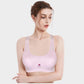 Cotton Seamless Yoga and Gym Non-Padded Back Bra: Racerback: BR22110