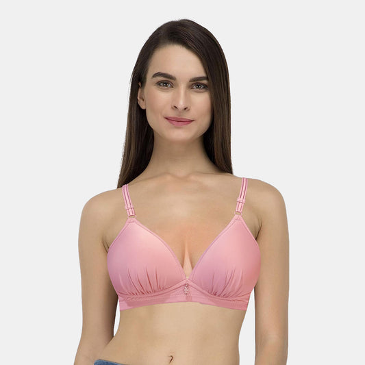 Yidaili Comfort Fit Wire-Free Padded Bra - Supportive and Stylish Lingerie: BR21101