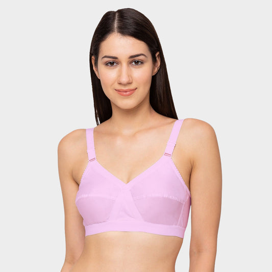 Like-Me 518 Non Wired Full Coverage Bra - Pink BR23113