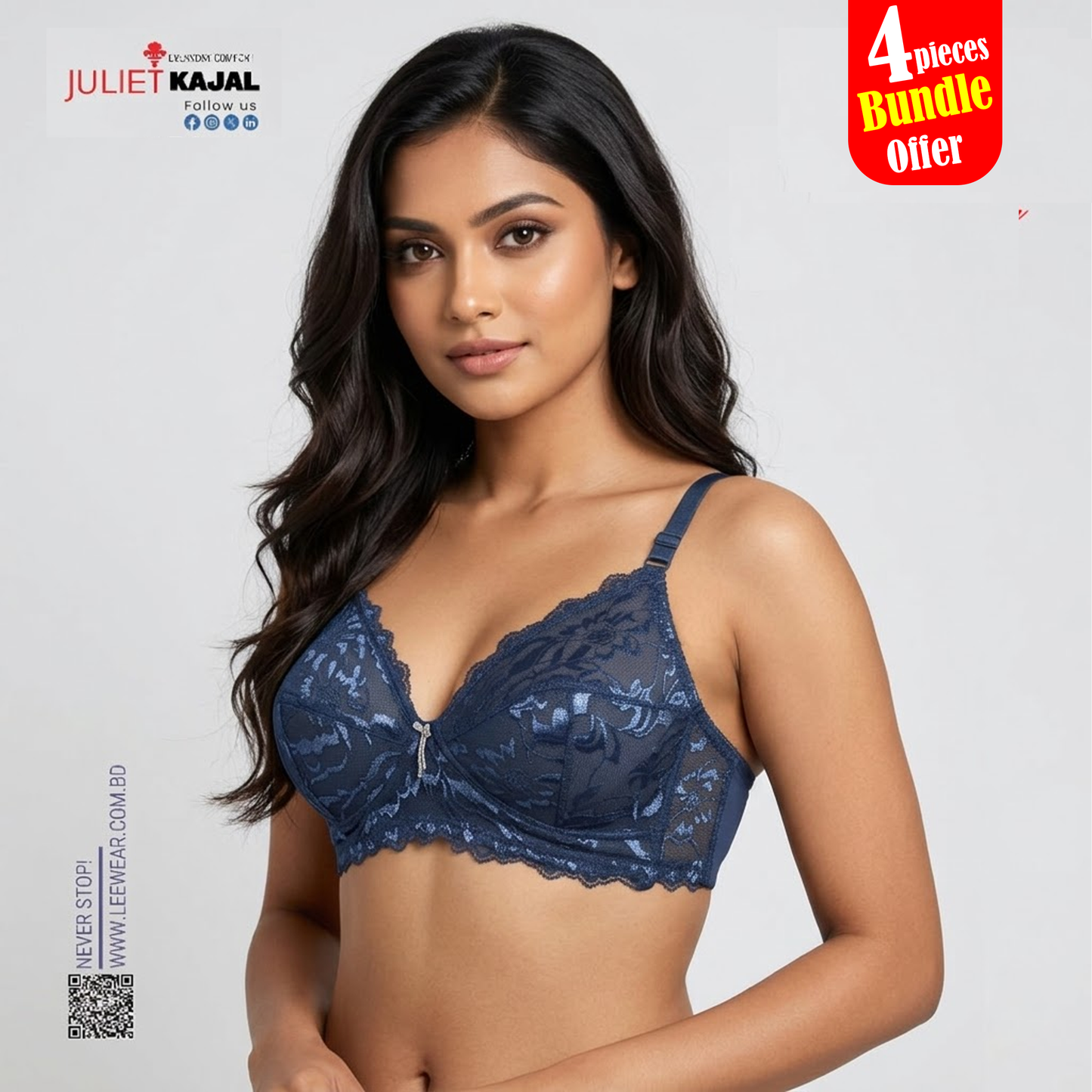 Uplifted Comfortable Luxury Fancy Bra