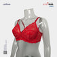 Juliet Kajal Lace Spandex Pad less Wire free Full coverage Bra BR23102