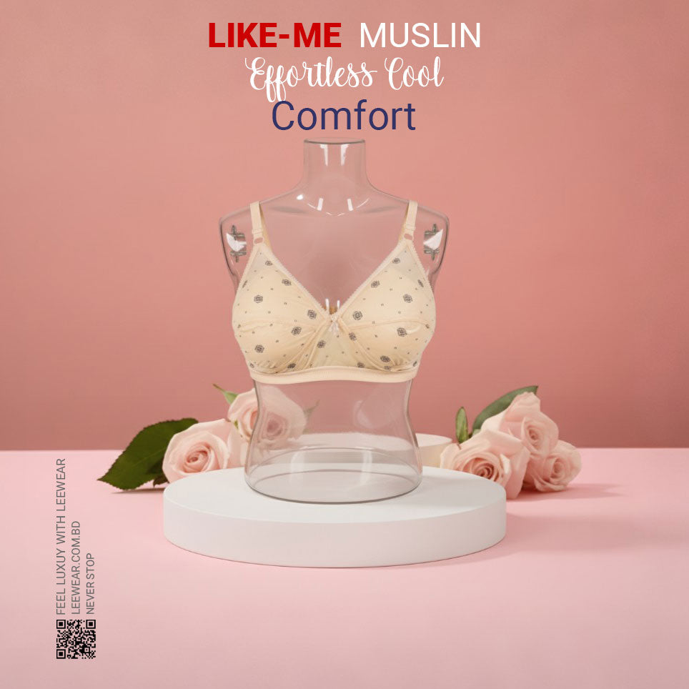 4 Pieces with Mystery Box offer Like-Me Muslin BR21138