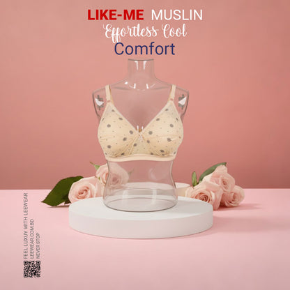 4 Pieces with Mystery Box offer Like-Me Muslin BR21138