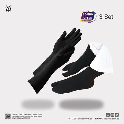 Muslim Women Islamic Socks and Gloves set SO21101_HG21102