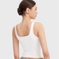 PUMIEY Brand Square Neck Sleeveless Sports Tang Top  (SBR26111)