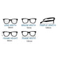 Hand Made 9335 Eyewear Square Optical Frame RG21108LB0