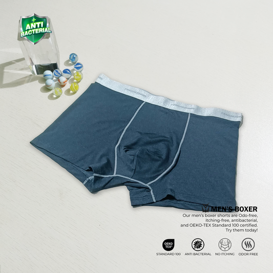 Pure Cotton Breathable Underwear for Men Solid Color universal -BO21105