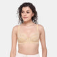 Juliet Kajol Lace Spandex Pad less Wire free Full coverage Bra BR23102