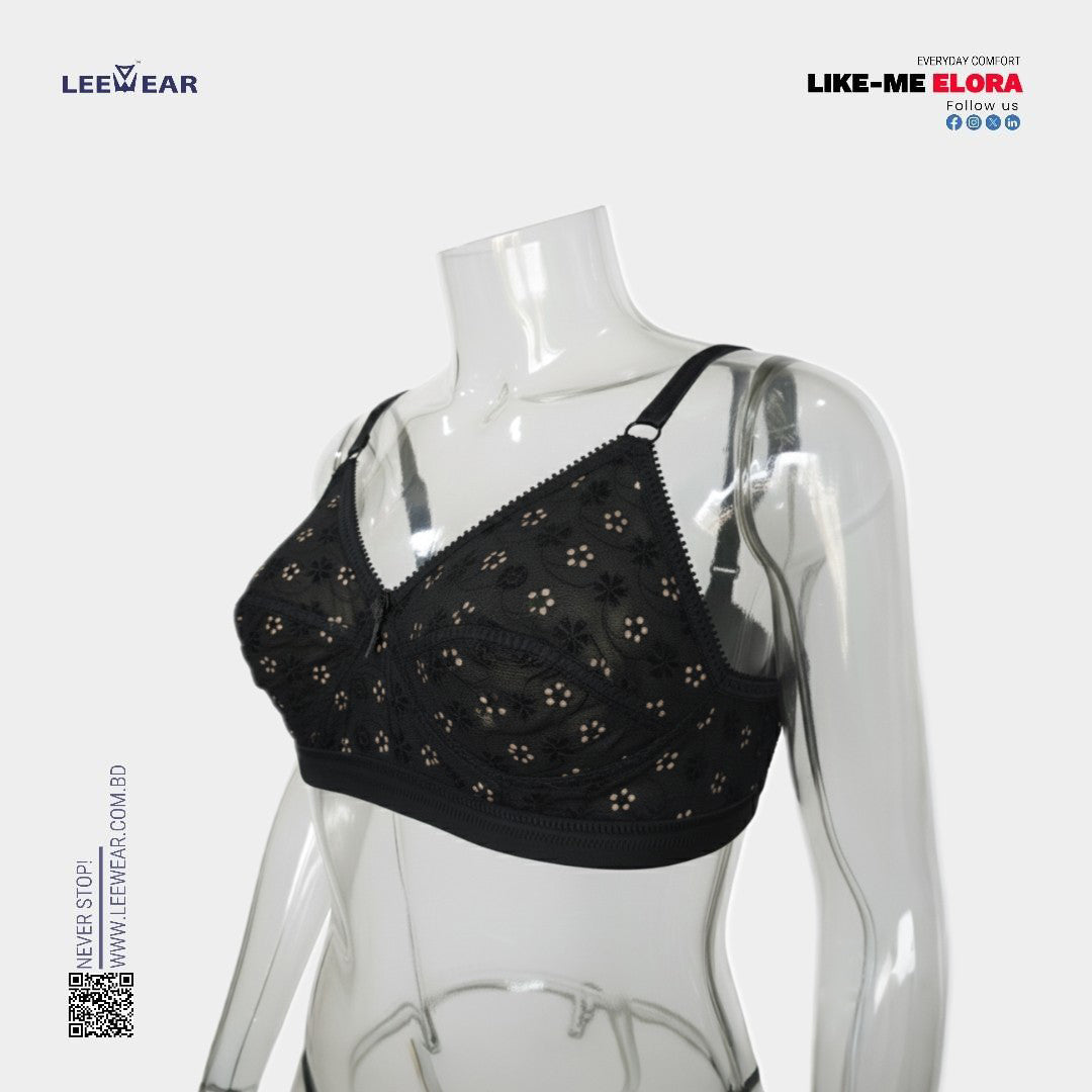 Like-Me Elora Embroidery Cotton  Bra BR21113-07