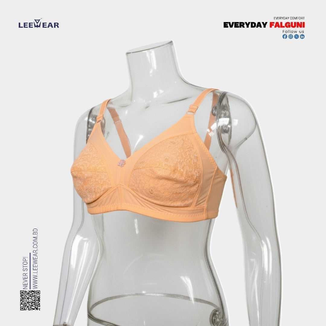 4 Pieces Everyday Falguni All Over Full Lace Wire free Bra BR23104 Qty04