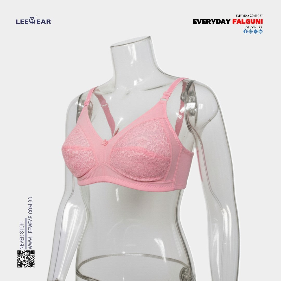 4 Pieces Everyday Falguni All Over Full Lace Wire free Bra BR23104 Qty04