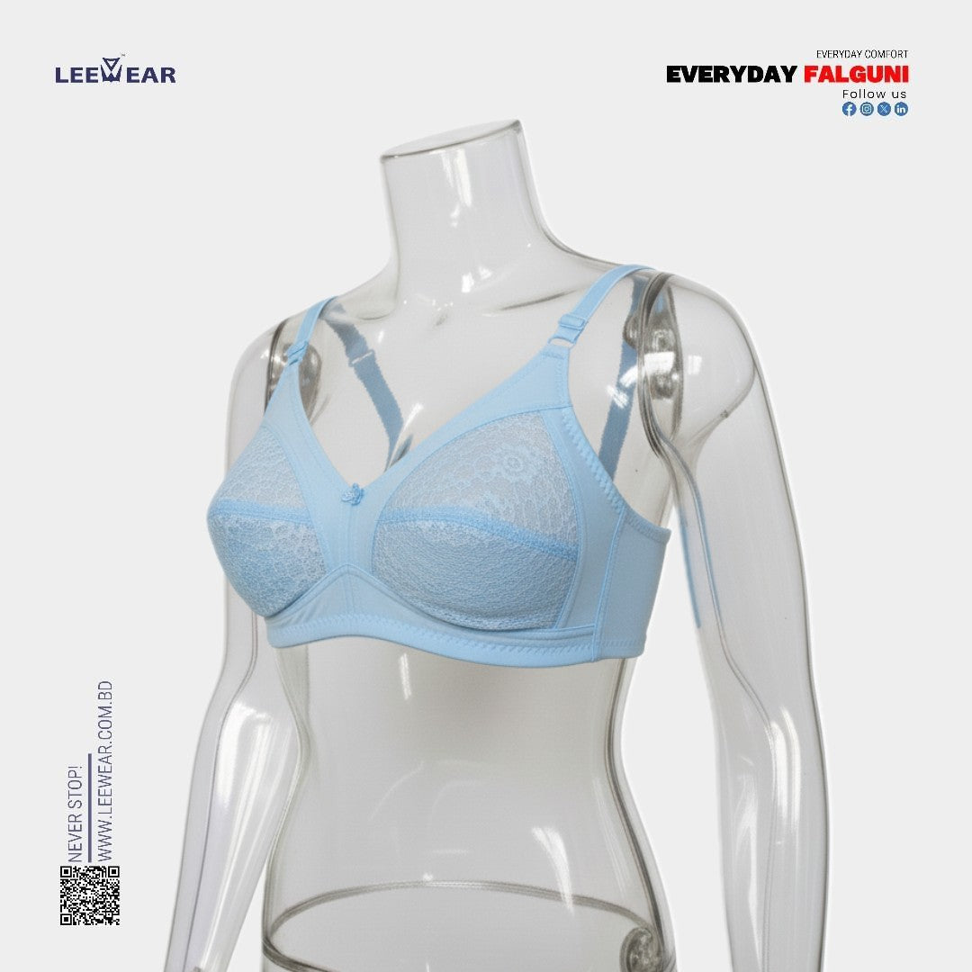 Everyday Falguni All Over Full Lace Wire free Bra BR23104