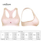 Cotton Seamless Yoga and Gym Non-Padded Back Bra: Racerback: BR22110