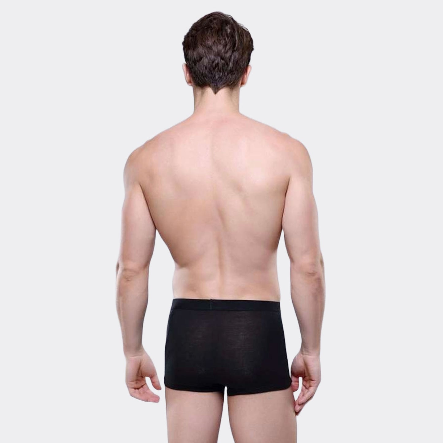 Cotton Breathable Underwear for Men Solid Multicolor -BO21113