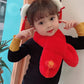CrossNeck Scarf Soft Cartoon Comfortable Thickened Bear Decor Neck WC2023NM010