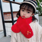 CrossNeck Scarf Soft Cartoon Comfortable Thickened Bear Decor Neck WC2023NM010