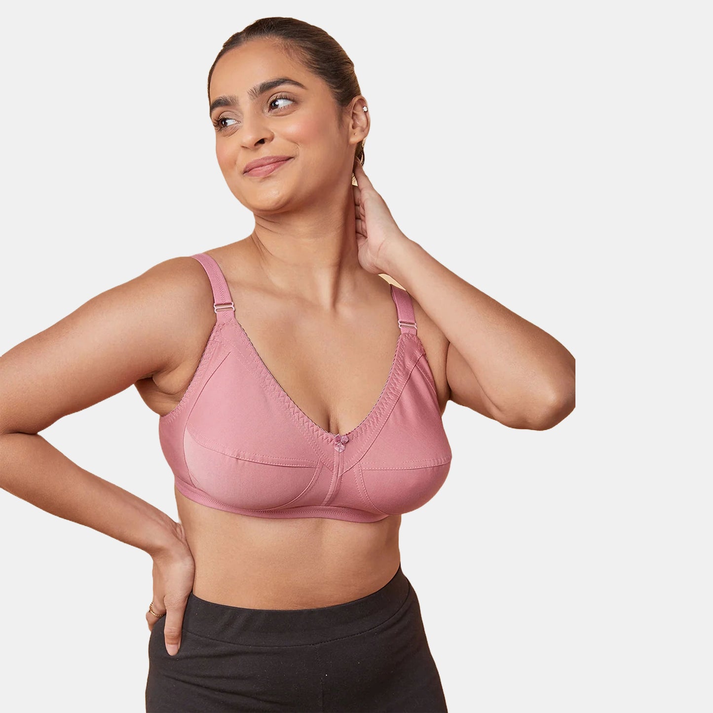 Indian MAASHIE Brand Non Padded Regular use Bra | M 307 - BR24102