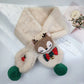 Cross Neck Scarf Soft Cartoon Comfortable Thickened Bear Decor Neck WC2023NM008