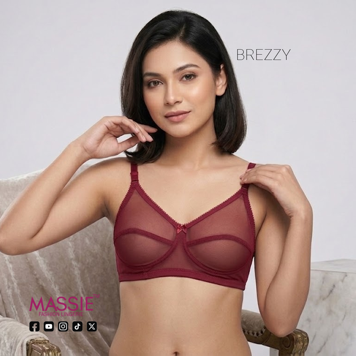 Like Me × Massie Breezy Bra hero image
