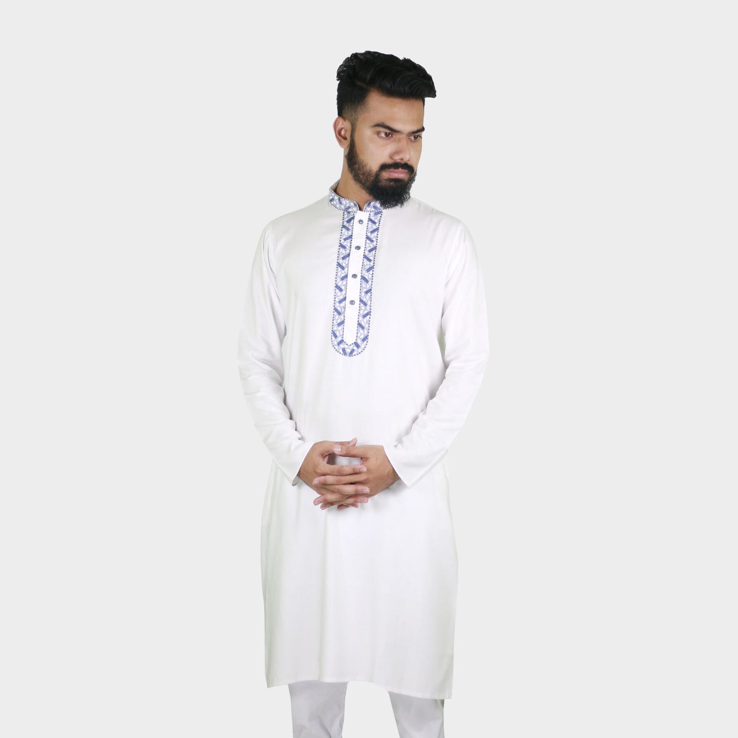 LeeWear's Linen Punjabi Kurta - Lightweight & Breathable Ethnic Wear PN21122