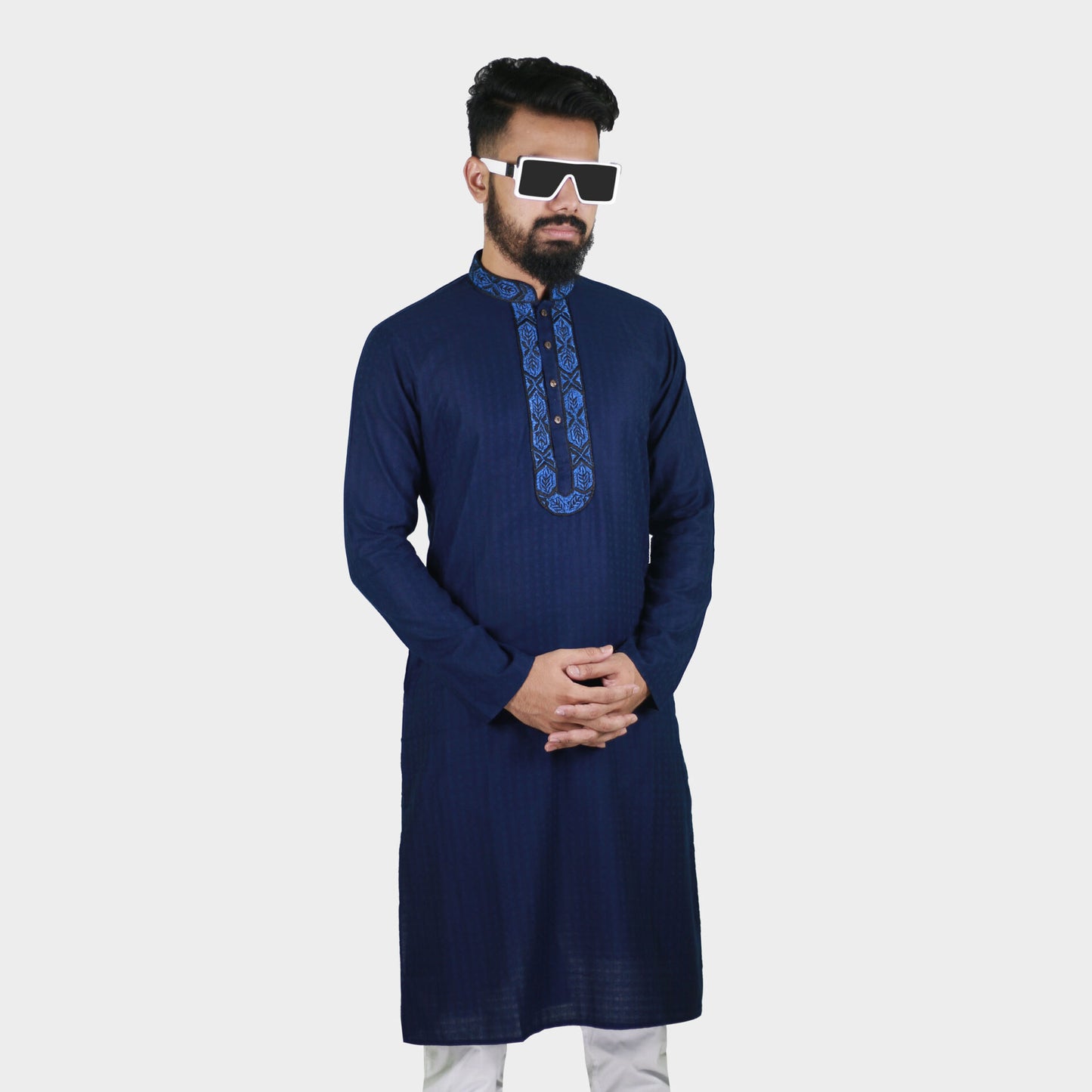 LeeWear's Linen Punjabi Kurta - Lightweight & Breathable Ethnic Wear PN21119