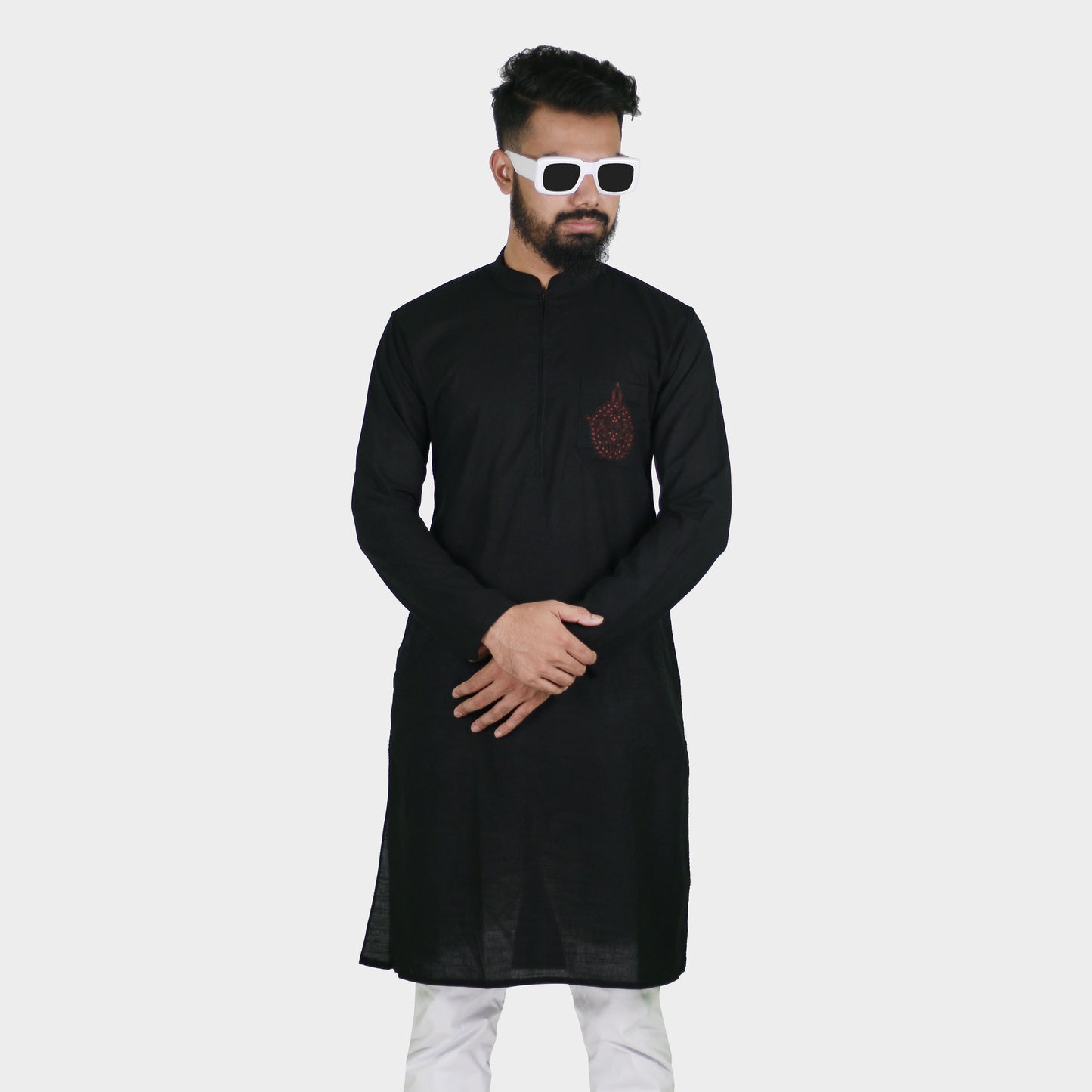 LeeWear Rimi Cotton Punjabi Kurta - Handmade, Lightweight & Breathable. PN21110