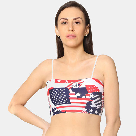 American Flag Print Women's and Girls Comfortable Bra BR21118