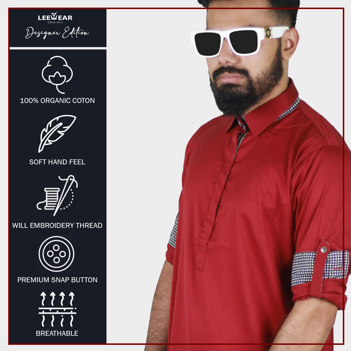 LeeWear's kurta: Stylish Kabli Punjabi Designs for Men PN21124