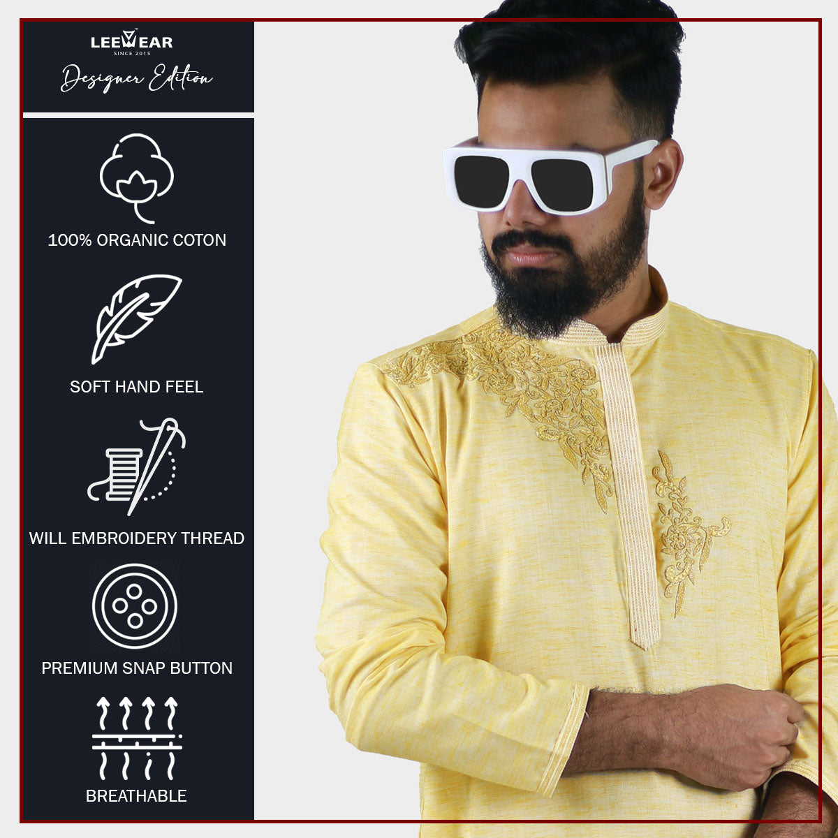 LeeWear's kurta: Stylish Punjabi Designs for Men PN21101