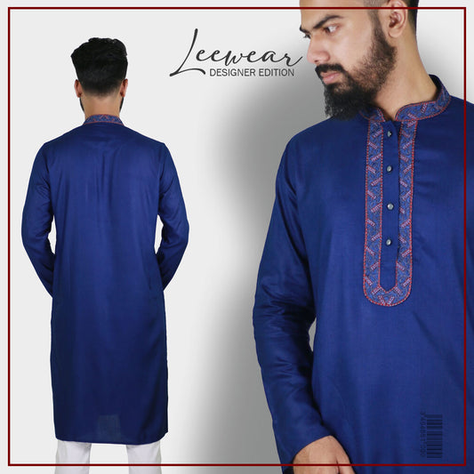 LeeWear's Linen Punjabi Kurta - Lightweight & Breathable Ethnic Wear PN21120