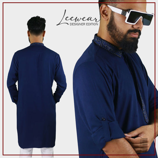 LeeWear's kurta: Stylish Kabli Punjabi Designs for Men PN21109