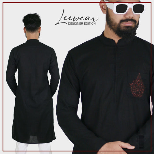 LeeWear Rimi Cotton Punjabi Kurta - Handmade, Lightweight & Breathable. PN21110