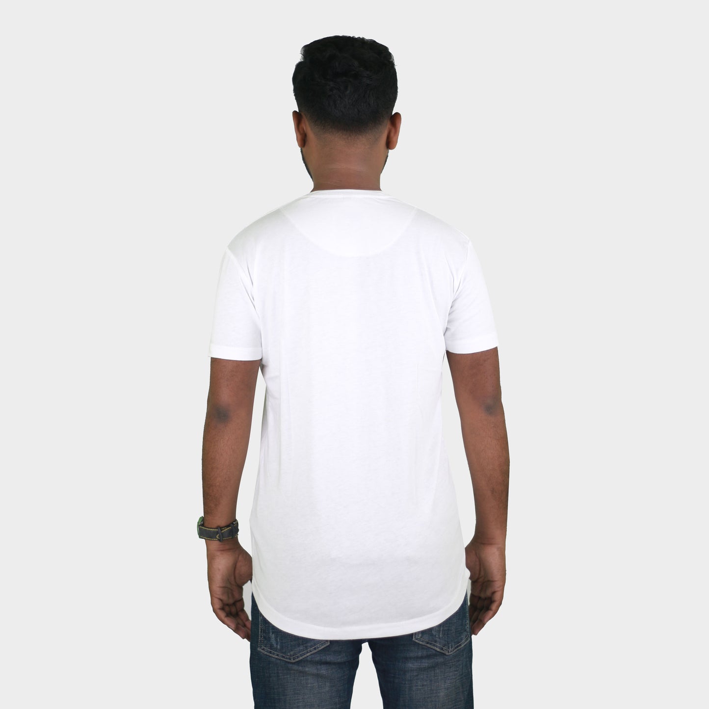 White Color G Print T-Shirts TS21103